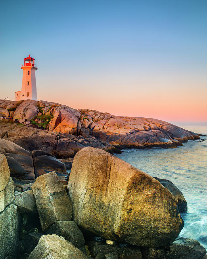 Lighthouse, Peggys Cove, Canada #14 Digital Art by Pietro Canali