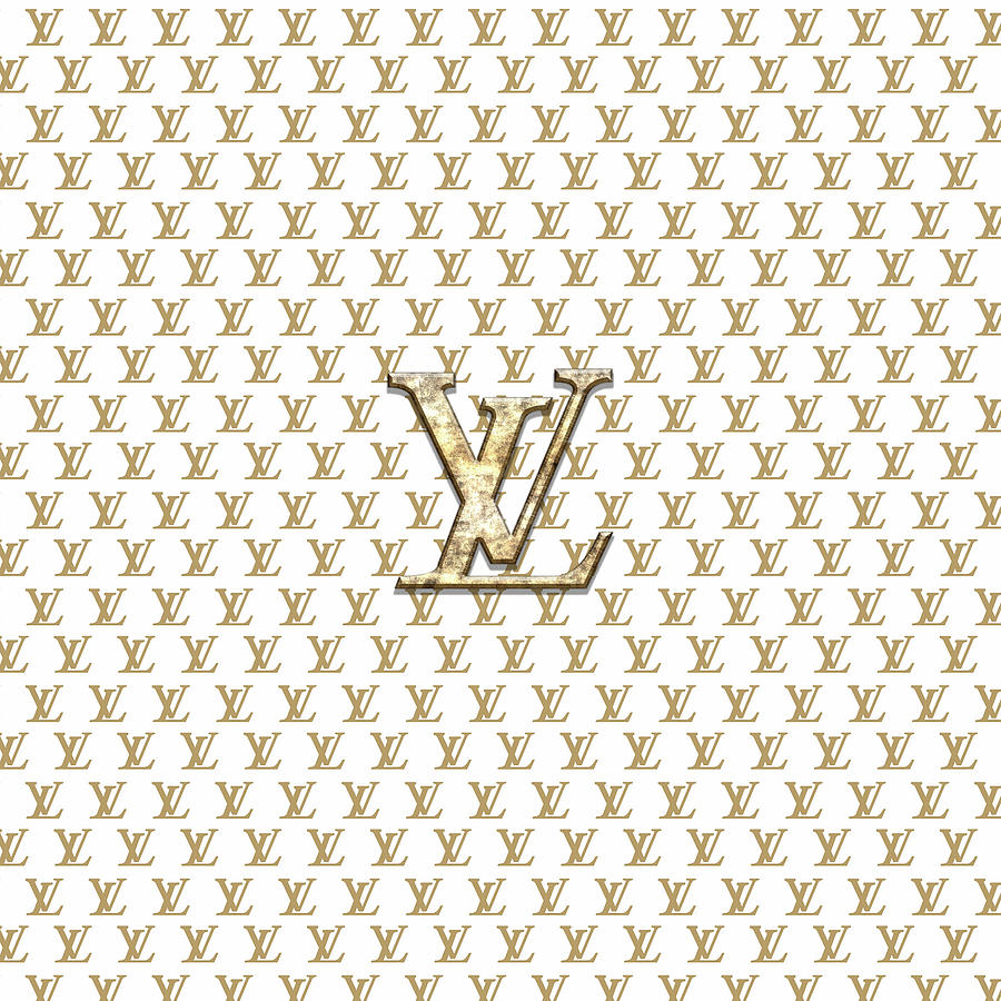 Louis Vuitton. Logo Digital Art by Travis Dehart