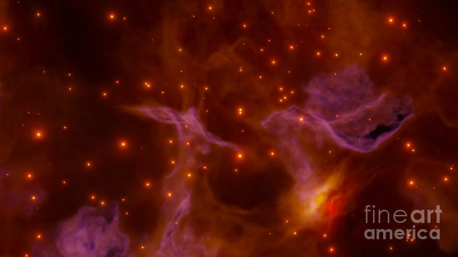 Nebula #14 Photograph by Wladimir Bulgar/science Photo Library