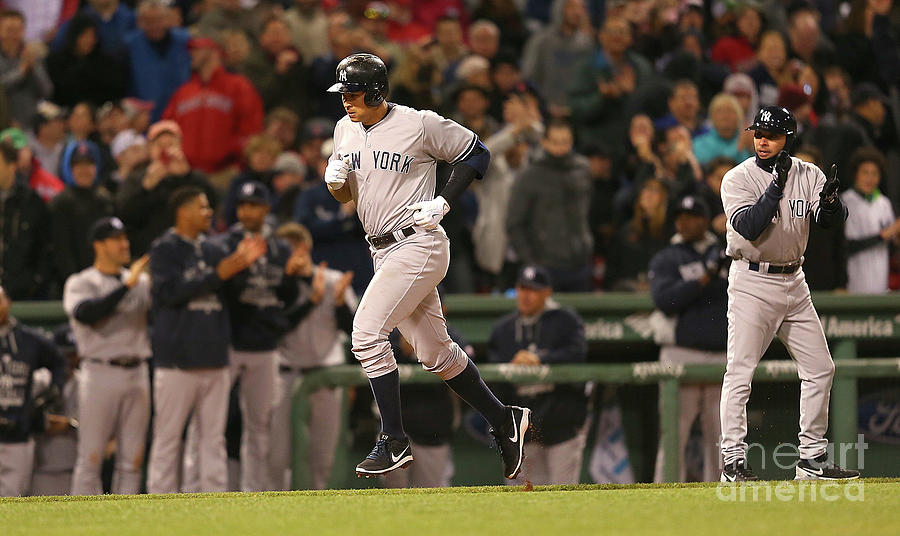 New York Yankees V Boston Red Sox Photograph by Jim Rogash New York Yankees V Boston Red Sox Photograph by Jim Rogash