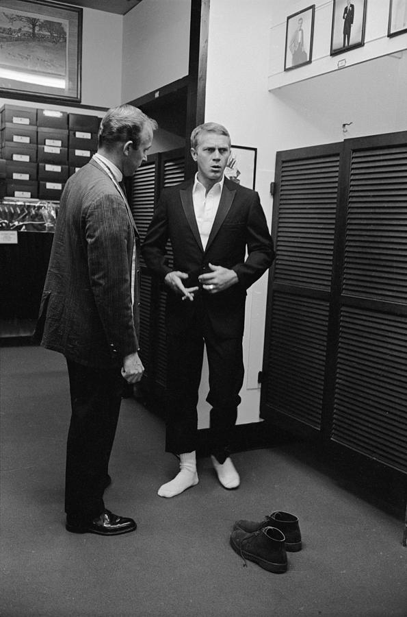 Steve Mcqueen Photograph by John Dominis Steve Mcqueen Photograph by John Dominis