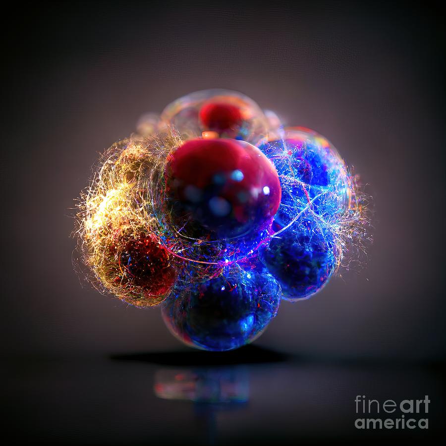Subatomic Particles And Atoms #14 Photograph by Richard Jones/science Photo Library