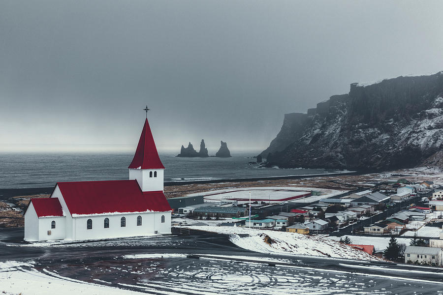 Mountain Photograph - Vik i Myrdal - Iceland #14 by Joana Kruse