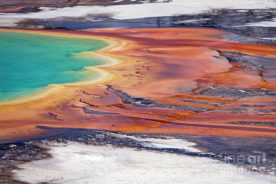 1484 Grand Prismatic Spring Photograph by Steve Sturgill