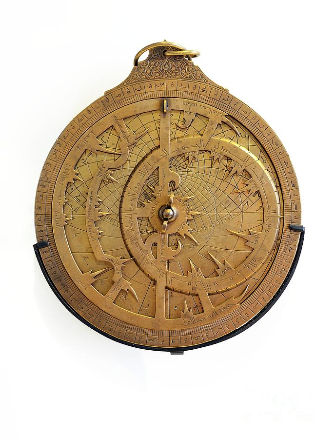 14th Century Brass Astrolabe Photograph by Chris Hellier/science Photo Library