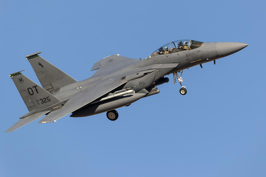 A U.s. Air Force F-15e Strike Eagle #15 Photograph by Rob Edgcumbe