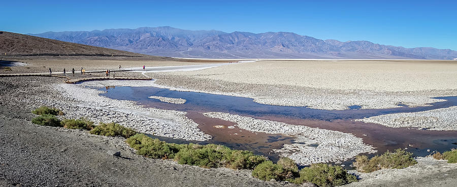 Badwater Basin Death Valley National Park California #15 Photograph by Alex Grichenko
