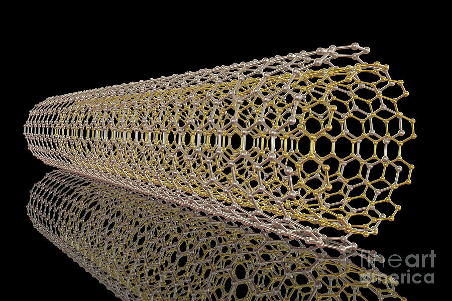 Carbon Nanotube #15 Photograph by Kateryna Kon/science Photo Library