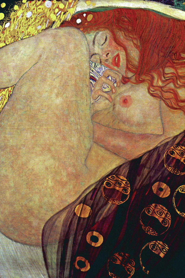 Greek Painting - Danae #15 by Gustav Klimt
