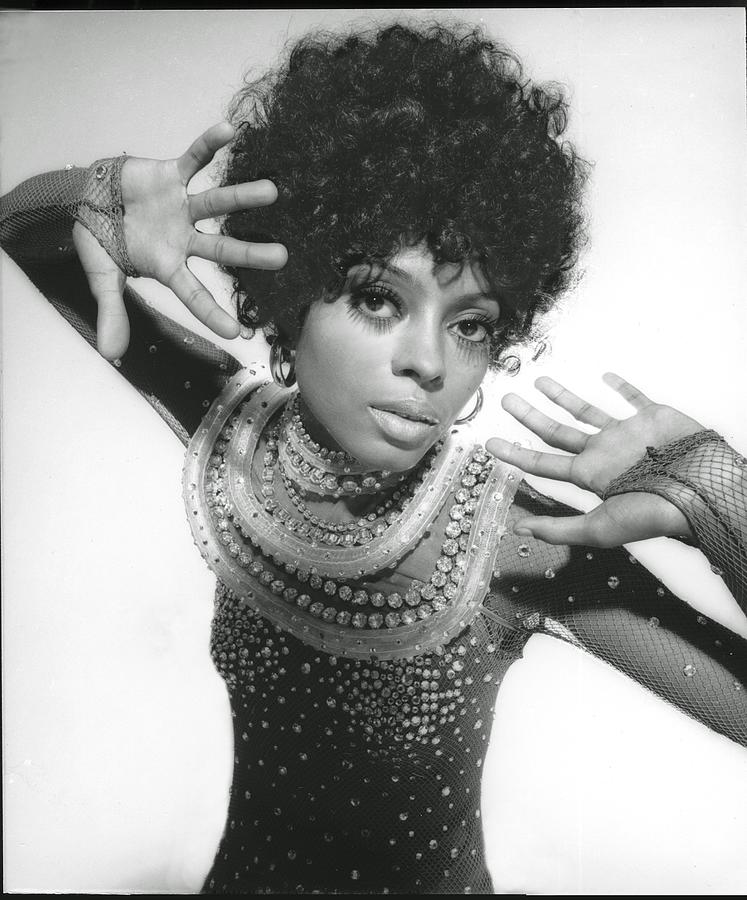 Diana Ross Portrait Session #15 Photograph by Harry Langdon