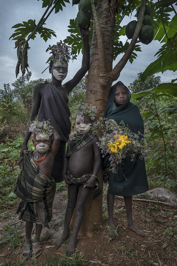 Ethiopian Suri Tribes #15 Photograph by Sarawut Intarob
