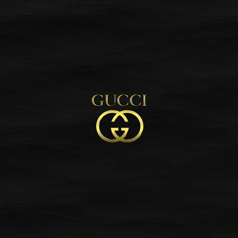 Gucci. Logo Digital Art by Tamara Andreevna