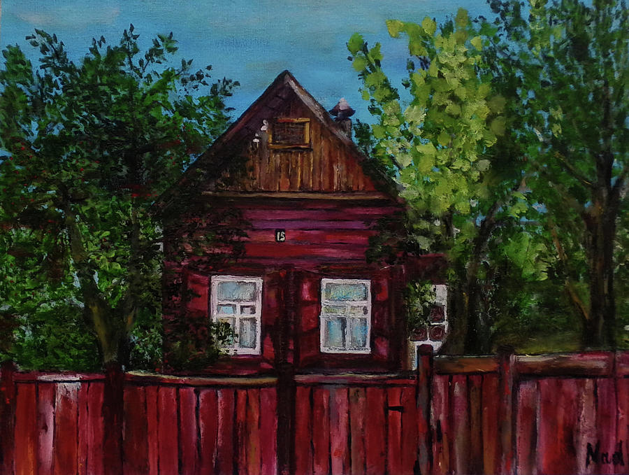 House Painting - 15 House by Nadya Chirik