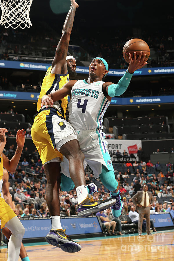Indiana Pacers V Charlotte Hornets Photograph by Kent Smith