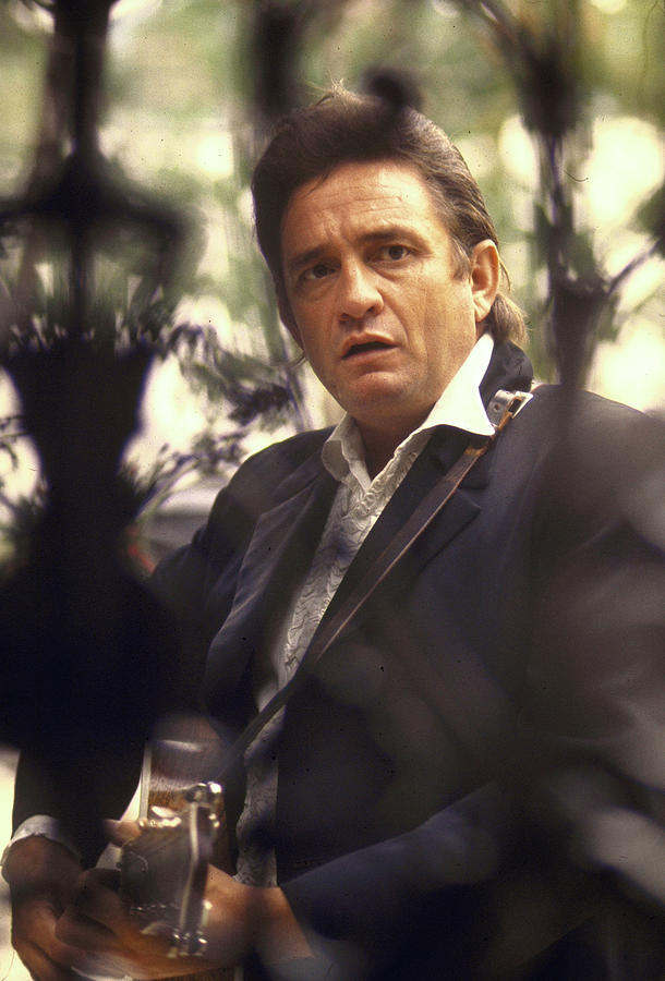 Johnny Cash Photograph - Johnny Cash #15 by Michael Rougier