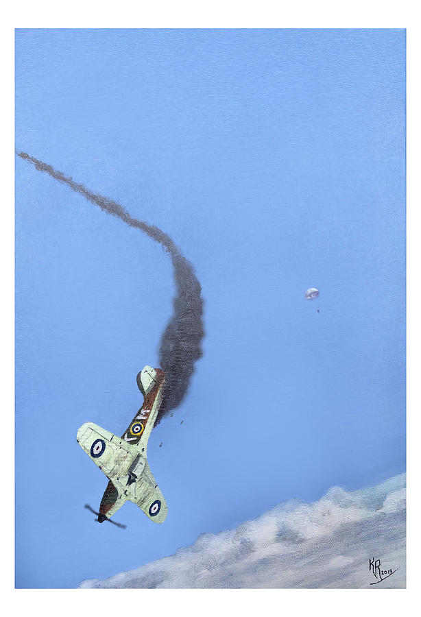Battle Of Britain Painting - 15 July 1940 - 213 Squadron by Kenny Reeves Battle Of Britain Painting - 15 July 1940 - 213 Squadron by Kenny Reeves
