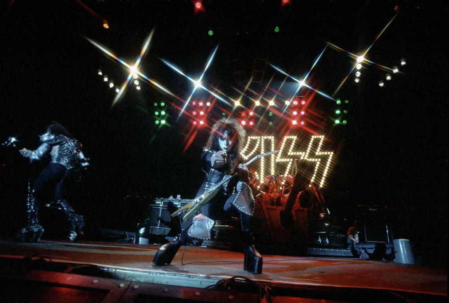 Kiss Performing #15 Photograph by Michael Ochs Archives