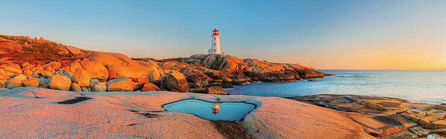 Lighthouse, Peggys Cove, Canada #15 Digital Art by Pietro Canali