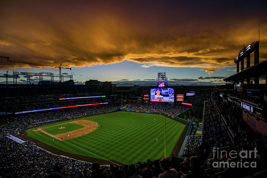Los Angeles Dodgers V Colorado Rockies Photograph by Justin Edmonds Los Angeles Dodgers V Colorado Rockies Photograph by Justin Edmonds
