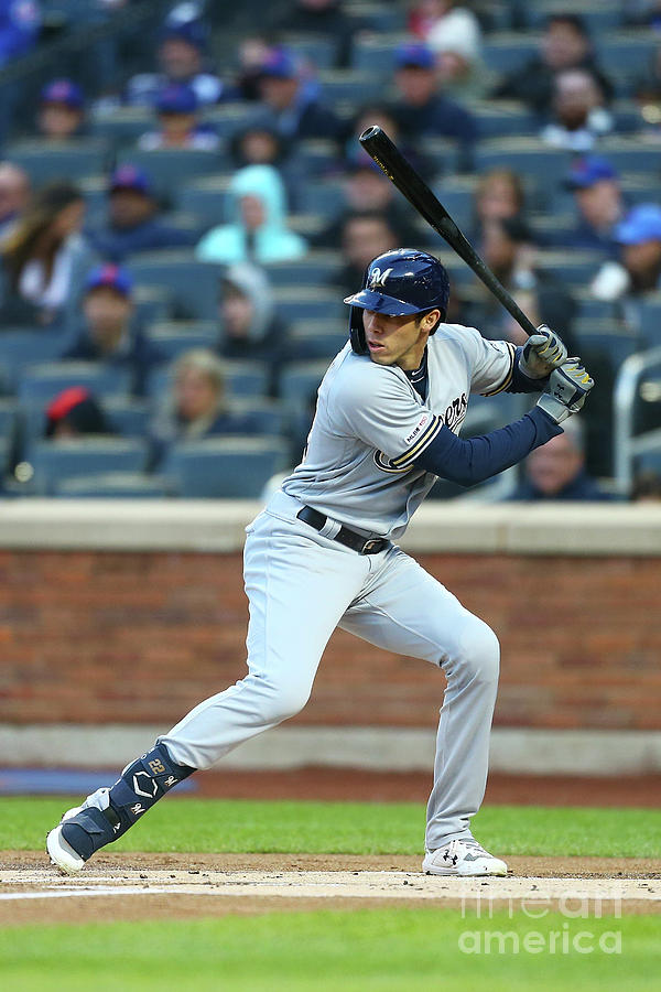Milwaukee Brewers V New York Mets Photograph by Mike Stobe Milwaukee Brewers V New York Mets Photograph by Mike Stobe