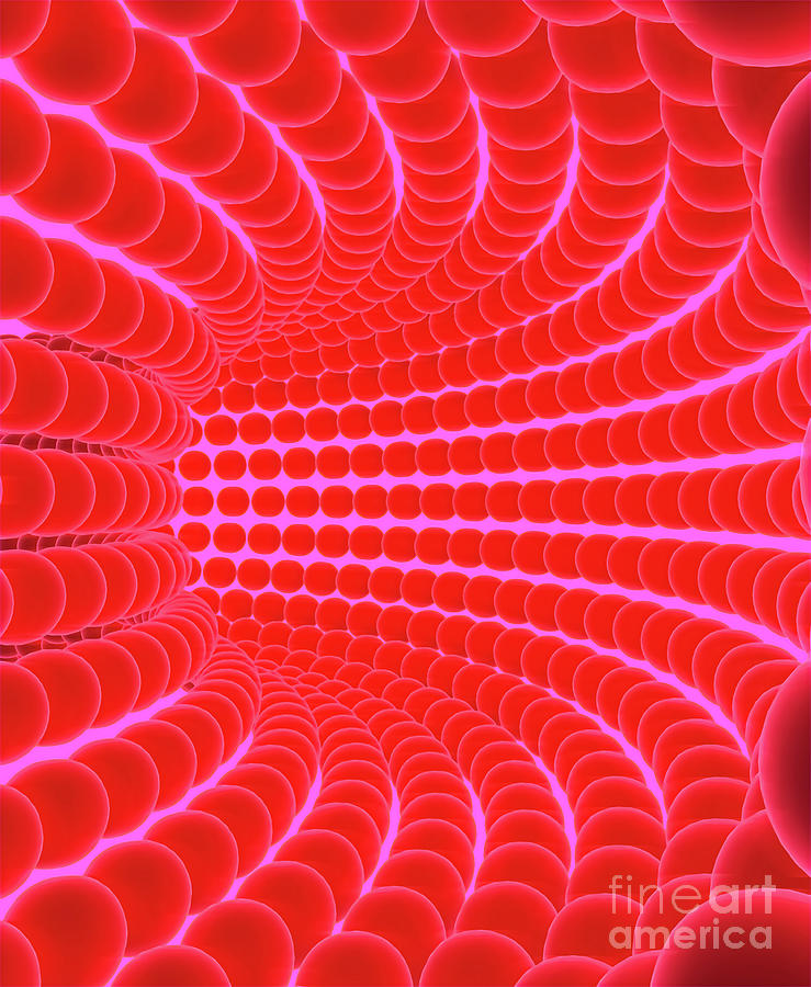 Molecular Tunnel Photograph by Giroscience/science Photo Library Biology Diagrams