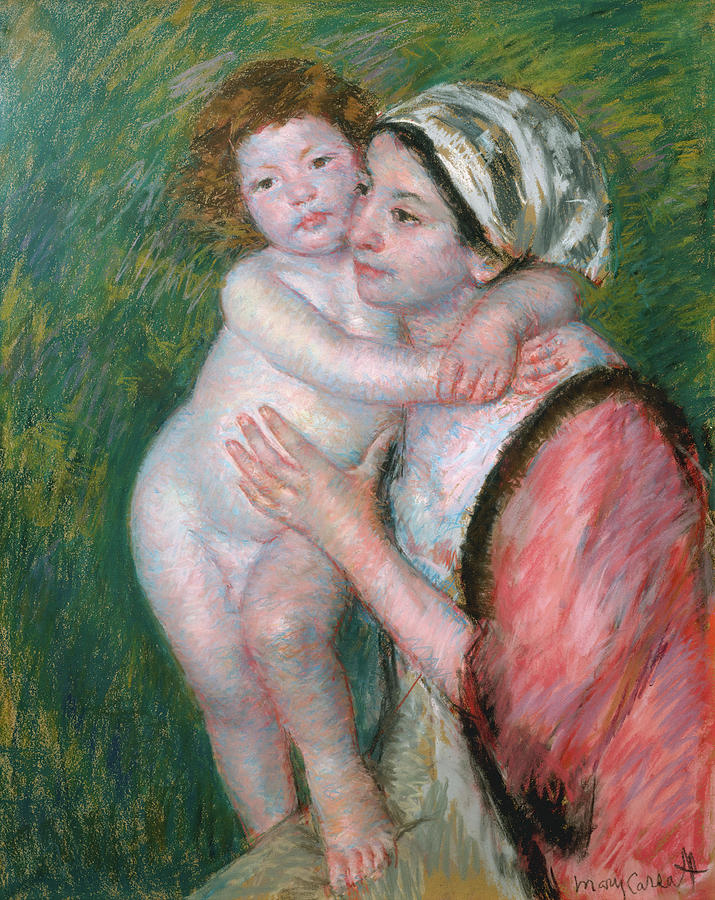 Mary Cassatt Painting - Mother And Child. #15 by Mary Cassatt