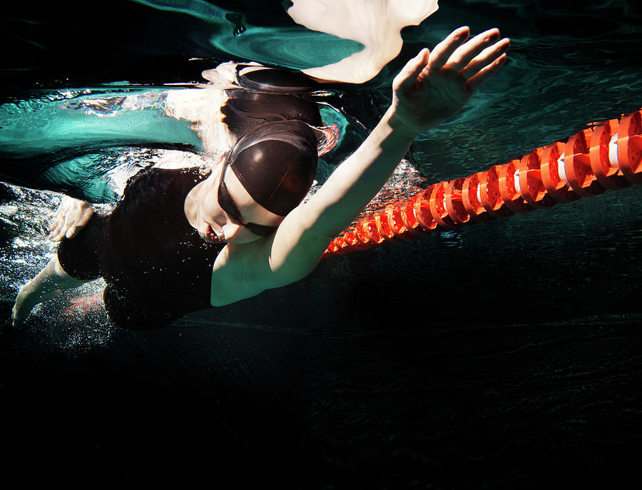 Professional Swimmer #15 Photograph by Henrik Sorensen
