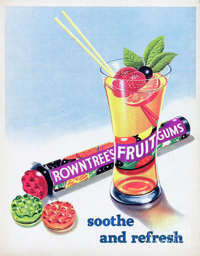 Rowntrees Fruit Gums #15 Photograph by Picture Post