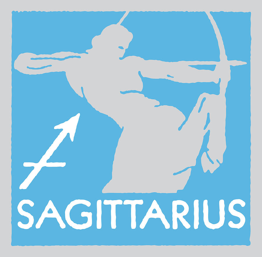 Centaur Drawing - Sagittarius #15 by CSA Images