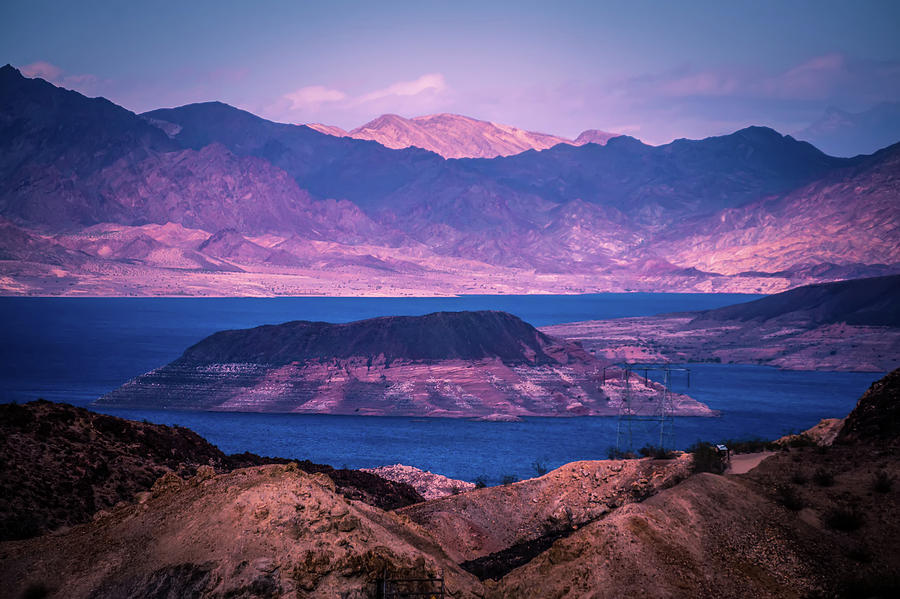 Scenes At Lake Mead Nevada Arizona Stateline #15 Photograph by Alex Grichenko