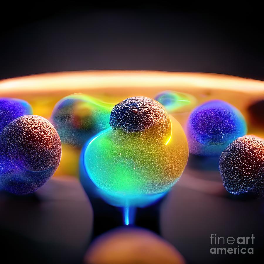 Subatomic Particles And Atoms #15 Photograph by Richard Jones/science Photo Library