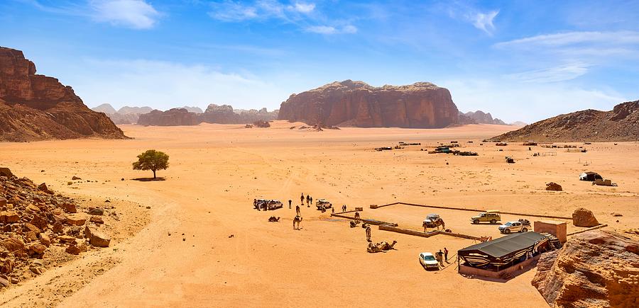 Desert Photograph - Wadi Rum Desert, Jordan #15 by Jan Wlodarczyk