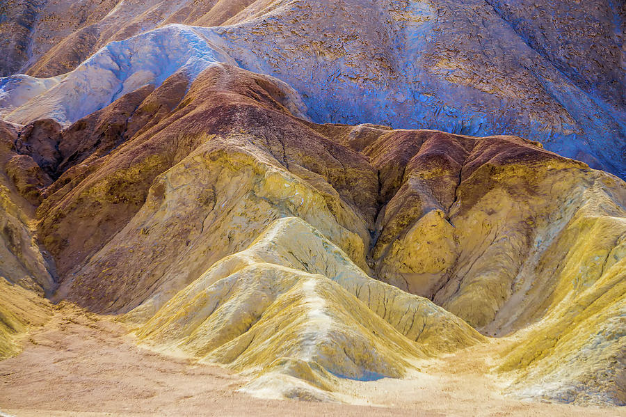 Zabriskie Point In Death Valley National Park #15 Photograph by Alex Grichenko