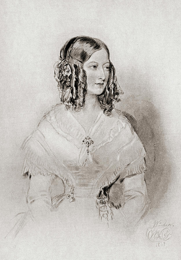 Princess Victoire Of Saxe Coburg And Gotha Duchess Of Nemours 1822 1857 By Ken Welsh - 