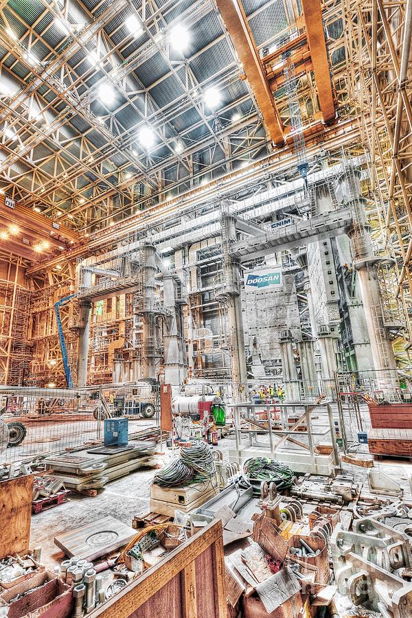 Iter Fusion Research Reactor Construction Photograph By Christian Lunig 