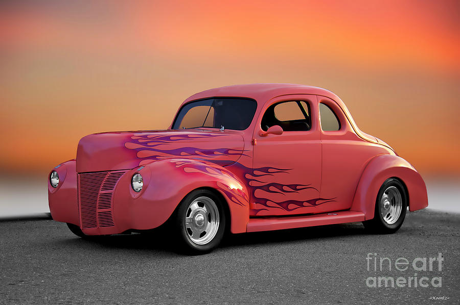 1940 Ford Deluxe Coupe Photograph
