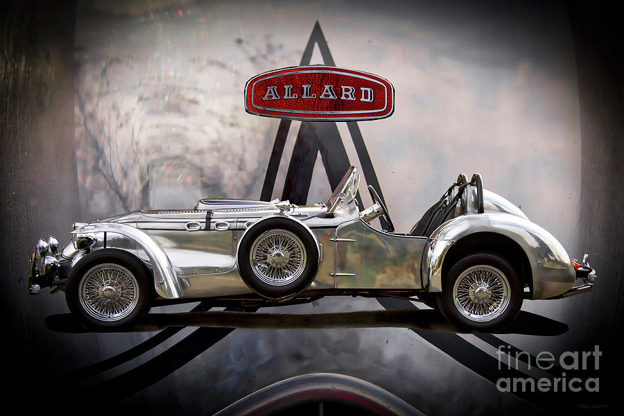 1950 Allard J2 X Roadster Photograph by Dave Koontz - Fine Art America