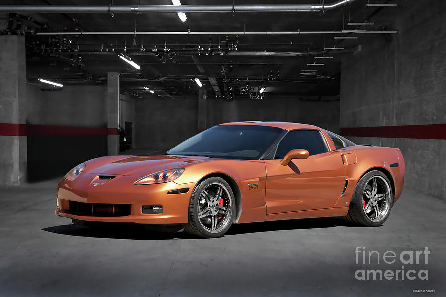 2007 Chevrolet Corvette Z06 C6R Photograph by Dave Koontz | Fine Art ...