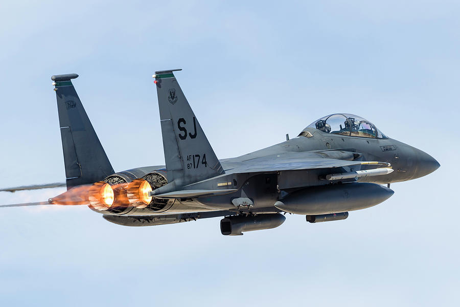 A U.s. Air Force F-15e Strike Eagle #16 Photograph by Rob Edgcumbe