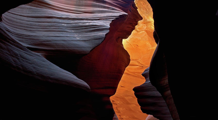 Abstract Sandstone Sculptured Canyon #16 Photograph by Mitch Diamond