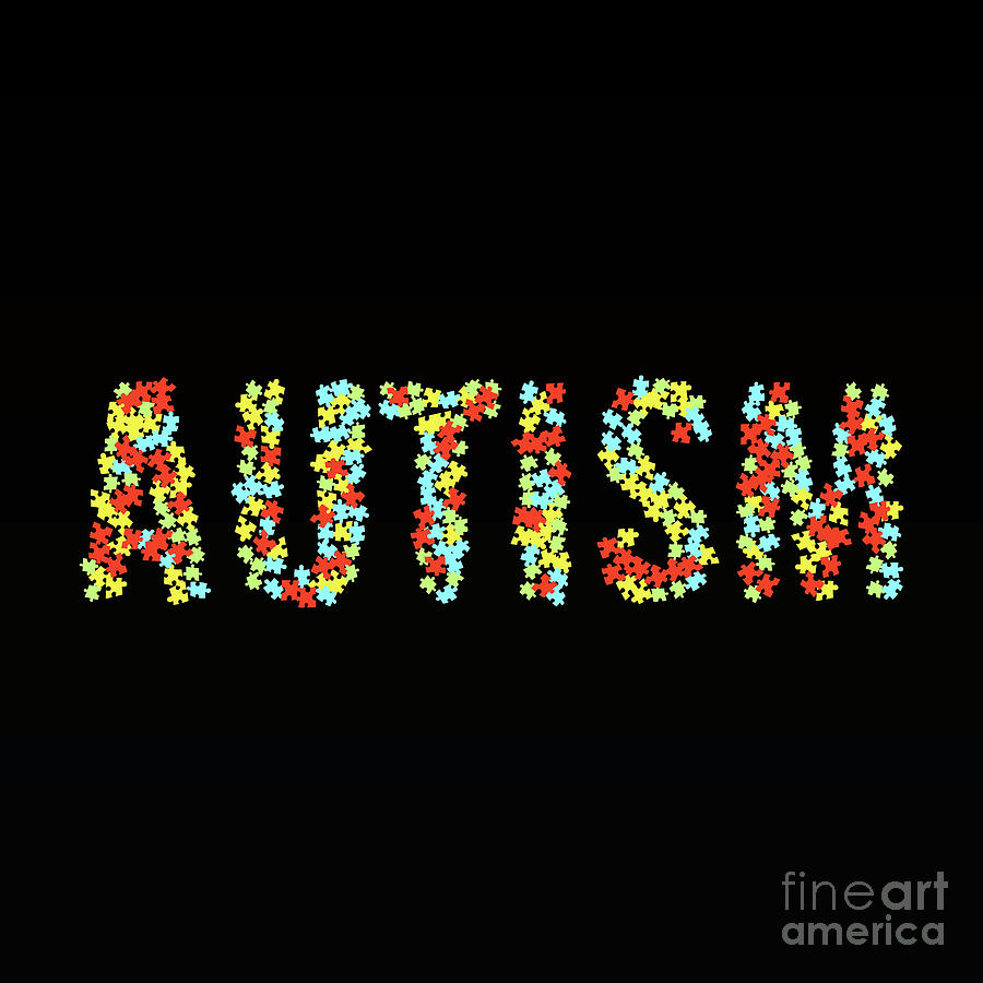 Sign Photograph - Autism #16 by Art4stock/science Photo Library