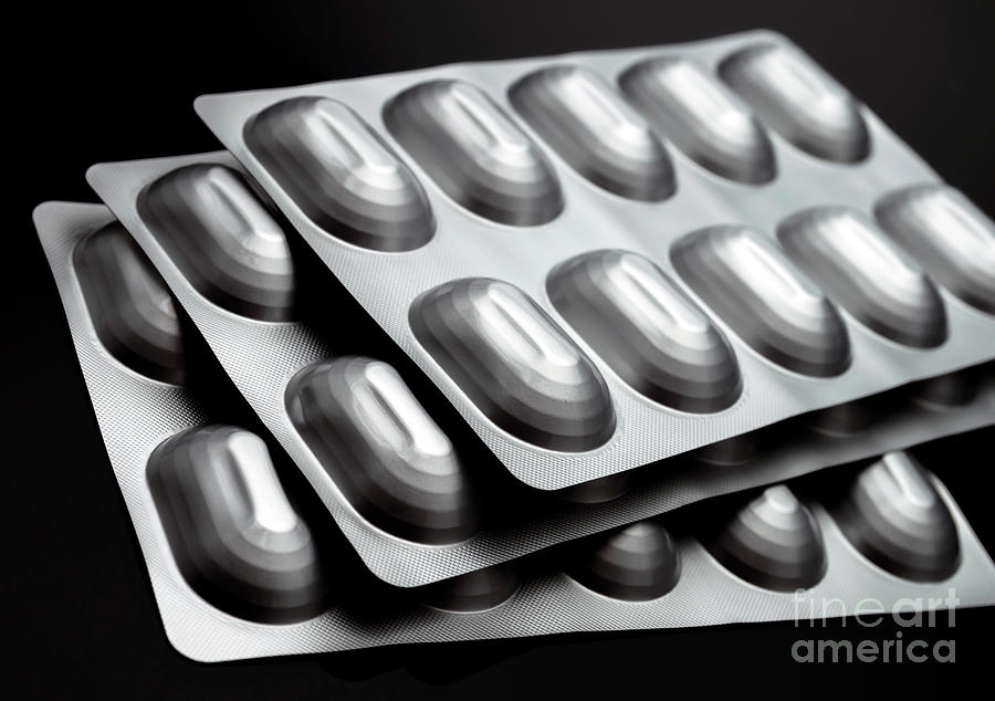 Blister Packs Of Tablets #16 Photograph by Digicomphoto/science Photo Library