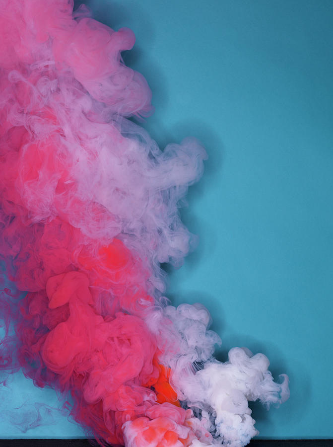 Colored Smoke #16 Photograph by Henrik Sorensen