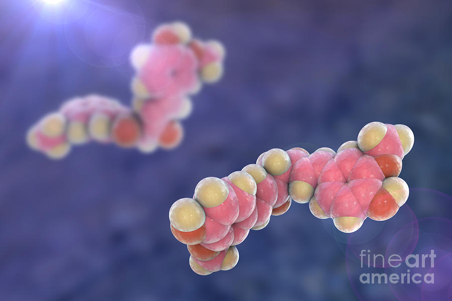 Curcumin Molecule Photograph by Kateryna Kon/science Photo Library ...