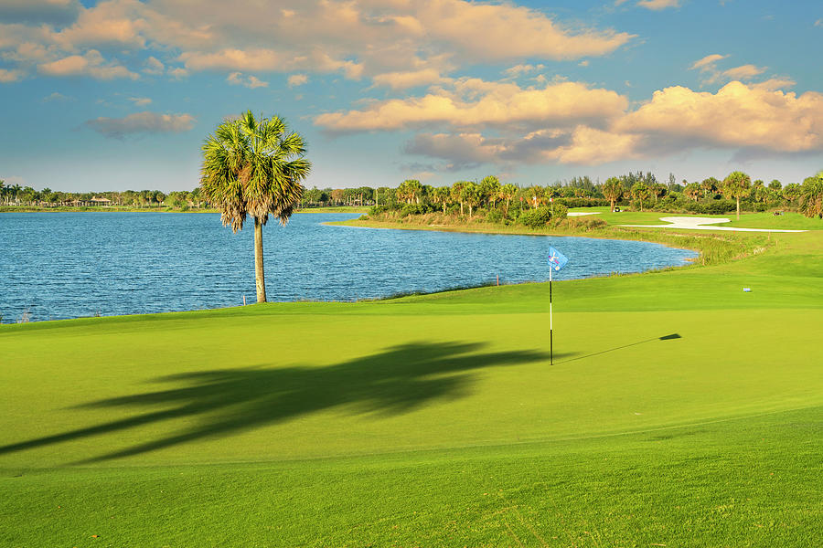 Golf Course In Boca Raton Florida #16 Digital Art by Laura Zeid