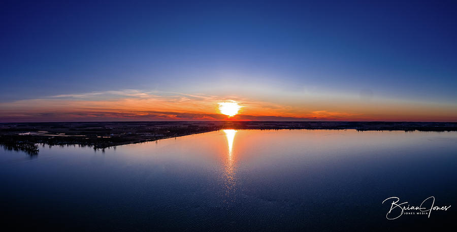 Lake Sunset #16 Photograph by Brian Jones