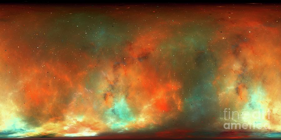 Nebula #16 Photograph by Sakkmesterke/science Photo Library