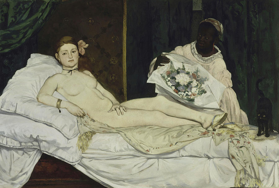 Edouard Manet Painting - Olympia #16 by Edouard Manet