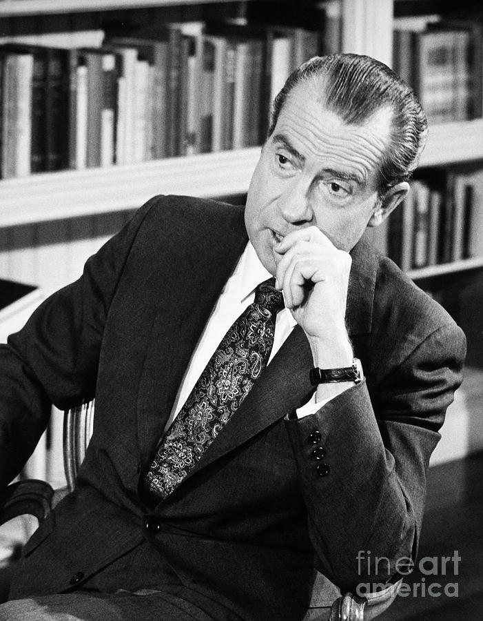 Richard Nixon #16 Photograph by Granger