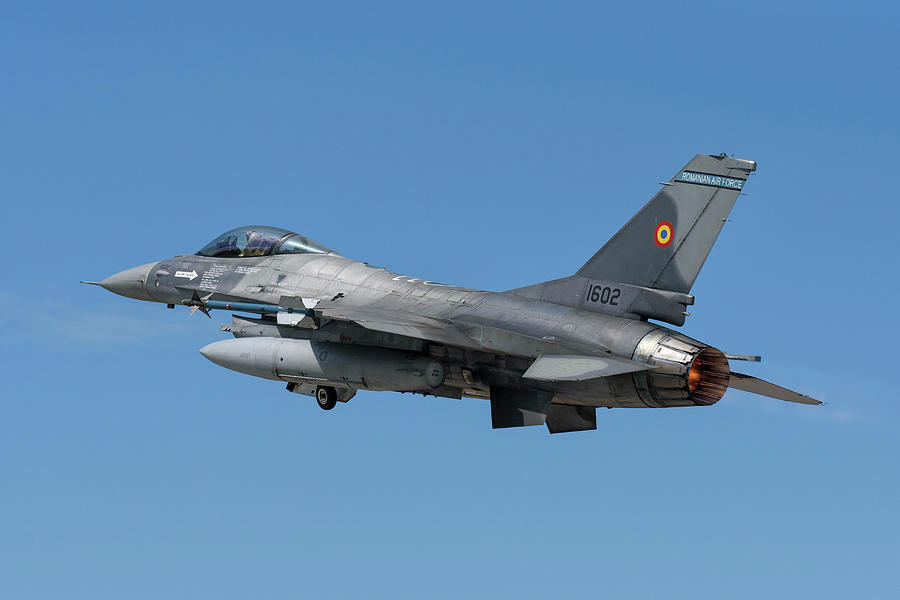 Romanian Air Force F-16am Fighting #16 Photograph by Daniele Faccioli